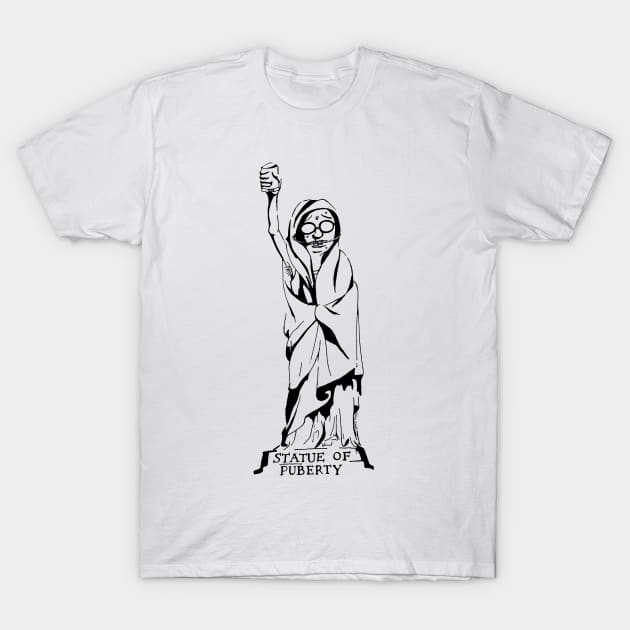 Statue of Puberty T-Shirt by JessiLeigh